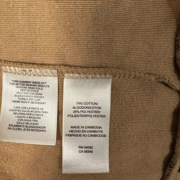 Jones New York Signature Velour Zebra Print Jacket SZ L - Picture 7 of 7